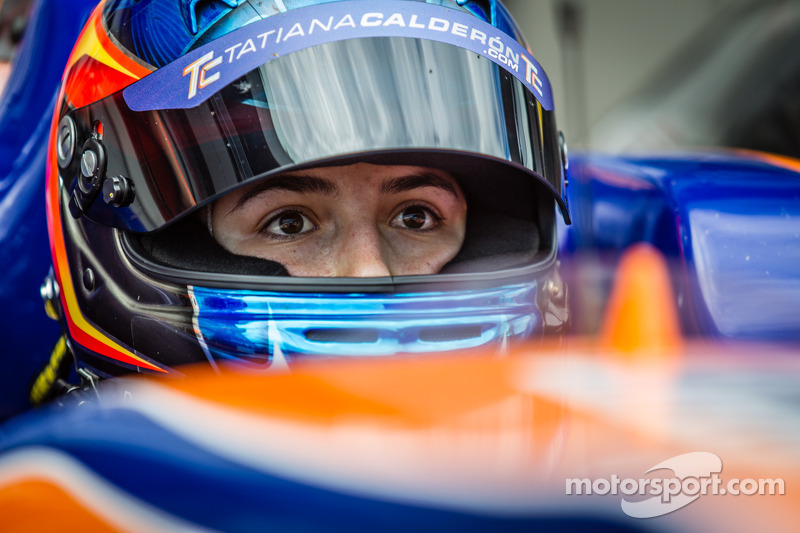 Tatiana Calderon, Jo Zeller Dallara F312 da corsa - Mercedes