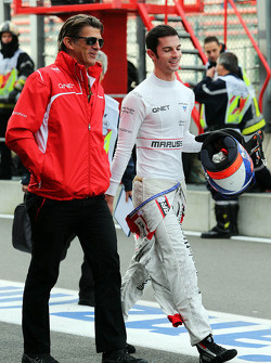Graeme Lowdon avec Alexander Rossi