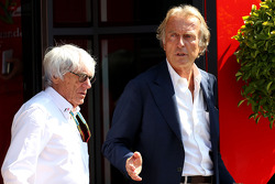 Bernie Ecclestone avec Luca di Montezemolo