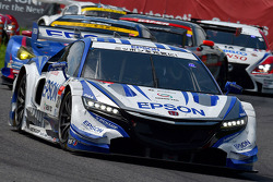 #32 Nakajima Racing Honda HSV-010 GT: Ryo Michigami, Yuki Nakayama
