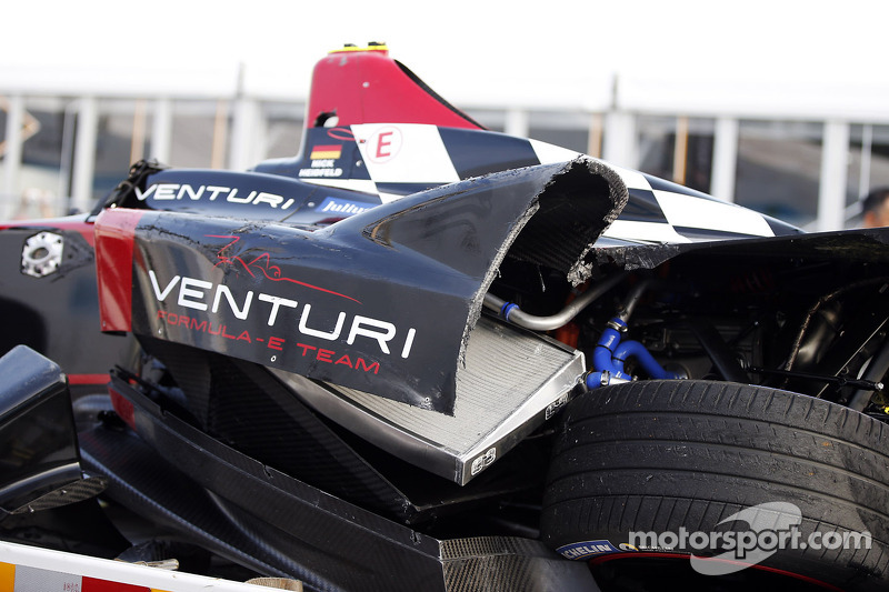 Se estrelló el coche de Nick Heidfeld