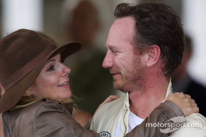 Christian Horner & Geri Haliwell