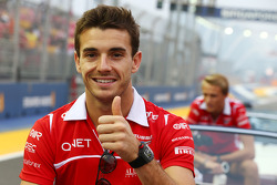 Jules Bianchi, Marussia F1 Team alla parata dei piloti