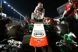 Jules Bianchi sur la grille