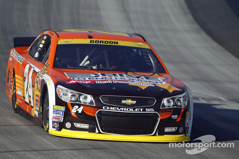 Jeff Gordon in Orange
