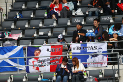 letreros for Jules Bianchi, Marussia F1 Team and Valtteri Bottas, Williams