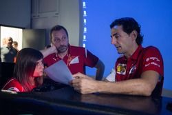 Pedro de la Rosa com Marta Ariza