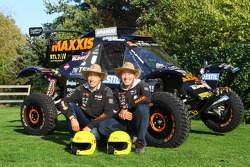 Tom Coronel et son frère Tim Coronel avec les buggy Maxxis Dakar