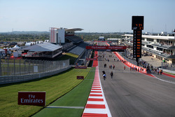 Fans sur le circuit