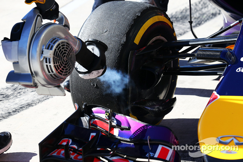 Sebastian Vettel Refroidissement des freins Grand Prix des Etats