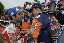 Paulo Goncalves e Ruben Faria