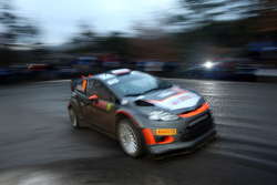 Robert Kubica e Maciek Szczepaniak, Ford Fiesta WRC