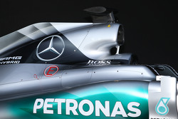 Cubierta del motor del Mercedes AMG F1 W06