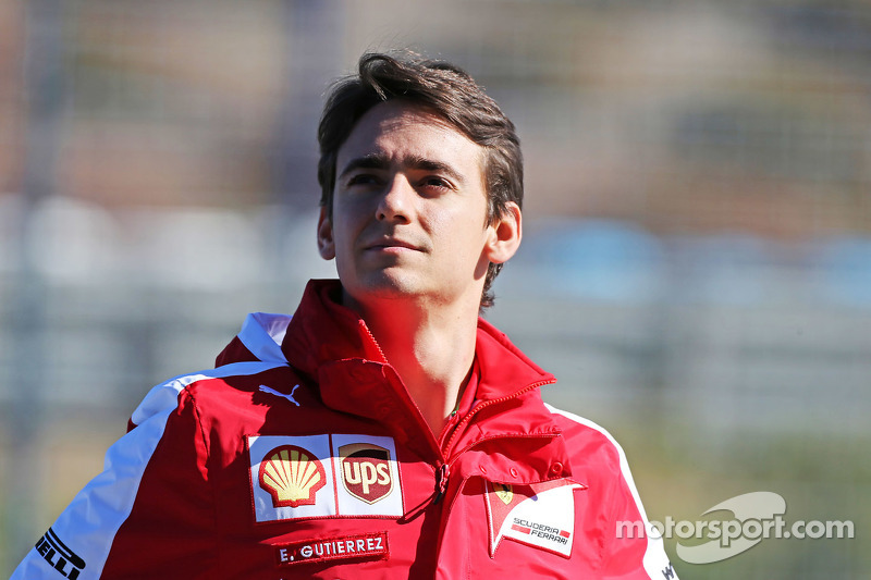 Esteban Gutierrez, Test- und Ersatzfahrer bei Ferrari