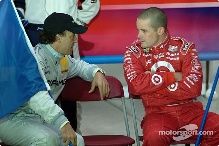 Jean Alesi y Casey Mears