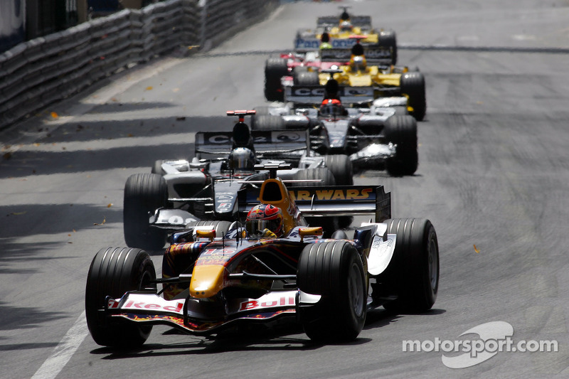 Red Bull Racing im Rennen