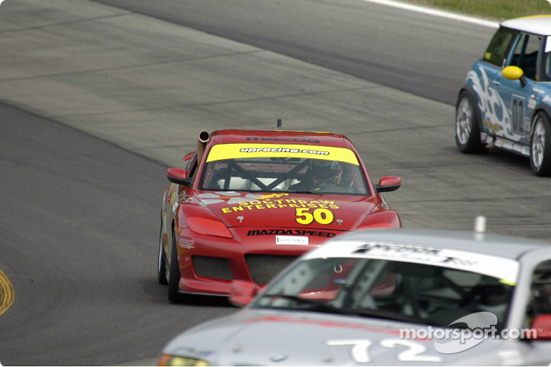 #50 Southpaw Racing Mazda RX-8: Frank Howard, Mark Eaton