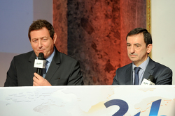 Gerard Neveu, WEC-Serienchef, und Pierre Fillon, ACO-Präsident