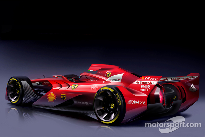 Diseño del prototipo Ferrari Fórmula 1, http://f1concept.ferrari.com/