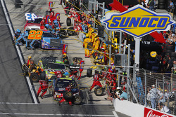 Action dans les stands