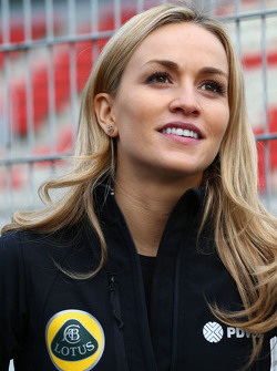 Carmen Jorda, piloto de Lotus F1 Equipo de Desarrollo