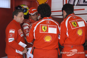 Jean Todt y Felipe Massa