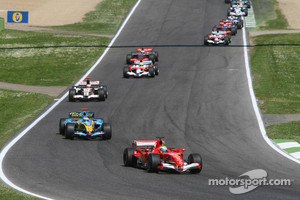 Felipe Massa, por delante de Fernando Alonso
