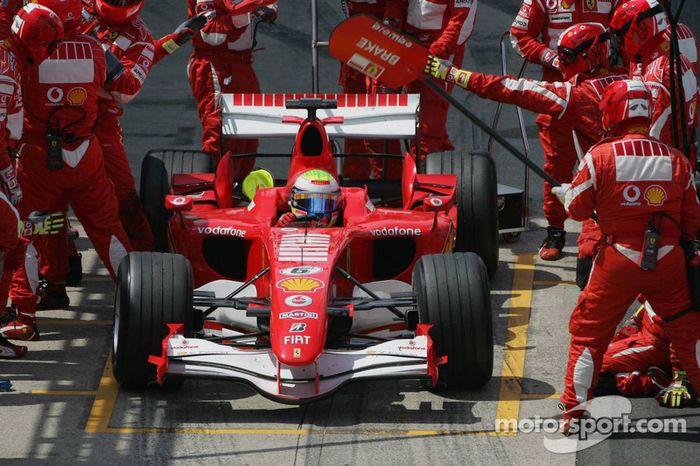 2006: Ferrari 248 F1 - 80 pontos, terceiro lugar no Mundial de Pilotos