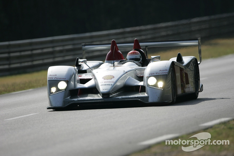#8 Audi Sport Team Joest Audi R10: Marco Werner, Frank Biela, Emmanuele Pirro