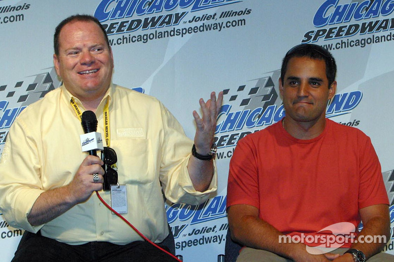 Chip Ganassi and Juan Pablo Montoya