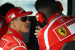 Michael Schumacher und Ross Brawn