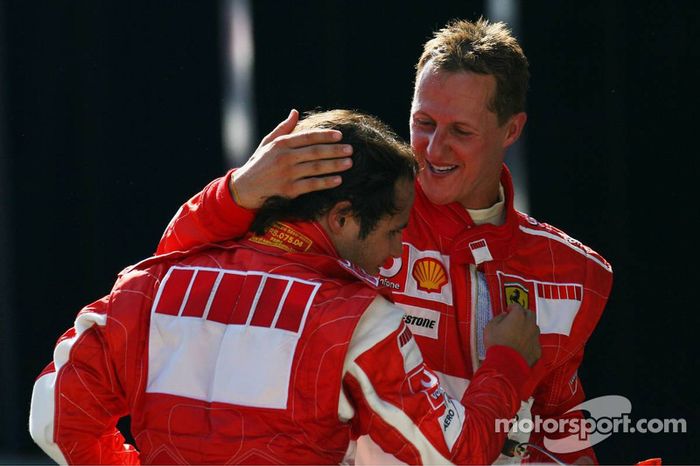Michael Schumacher e Felipe Massa