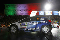 Ott Tanak et Molder Raigo, M-Sport Ford Fiesta WRC