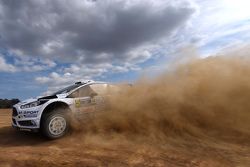 Elfyn Evans y Daniel Barrit, M-Sport Ford Fiesta WRC