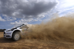 Elfyn Evans y Daniel Barrit, M-Sport Ford Fiesta WRC