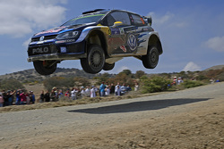 Andreas Mikkelsen y Ola Floene, Volkswagen Polo WRC, Volkswagen Motorsport