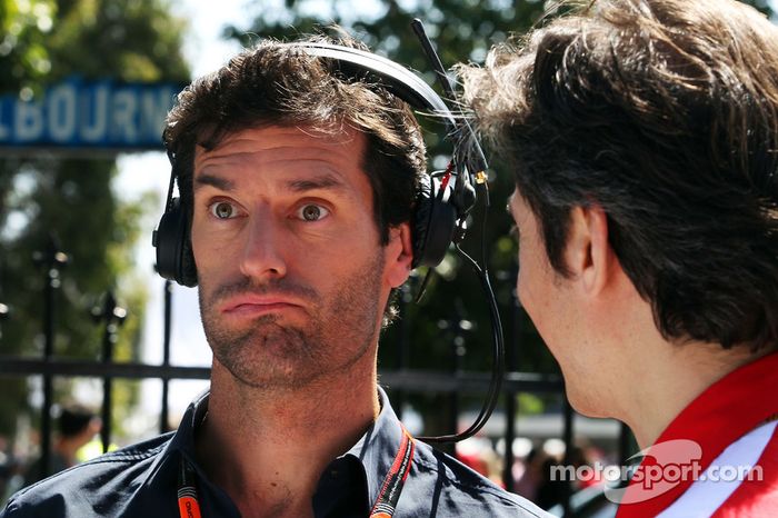 Mark Webber con Massimo Rivola