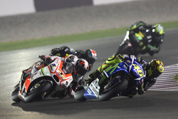 Valentino Rossi, Yamaha Factory Racing y Yonny Hernandez, Pramac Racing