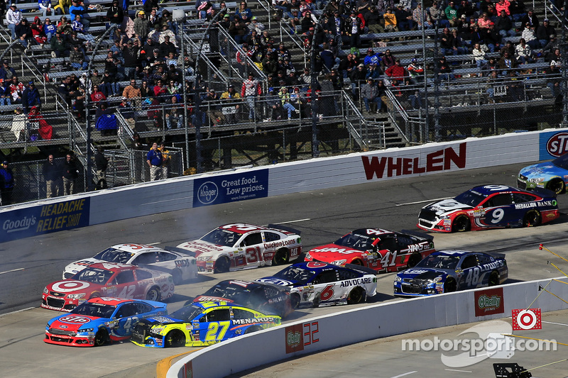 Paul Menard, Richard Childress Racing, Chevrolet, in Schwierigkeiten