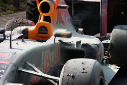 Даниил Квят, Red Bull Racing RB11 сходит из-за поломки двигателя