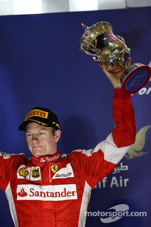 Segundo lugar, Kimi Raikkonen, Ferrari