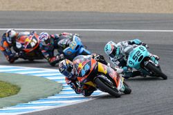 Miguel Oliveira, Red Bull KTM Ajo, Danny Kent, Leopard Racing, Fabio Quartararo, Estrella Galicia 0,0 et Brad Binder, Red Bull KTM Ajo