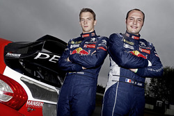 Timmy Hansen and Davy Jeanney, Team Peugeot Hansen