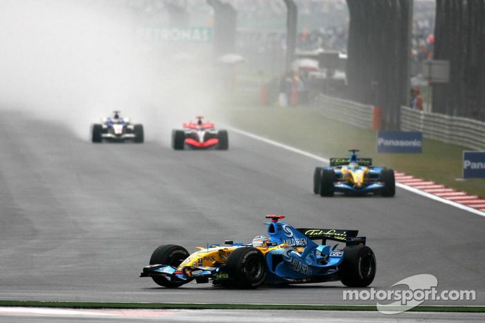 Fernando Alonso y Giancarlo Fisichella