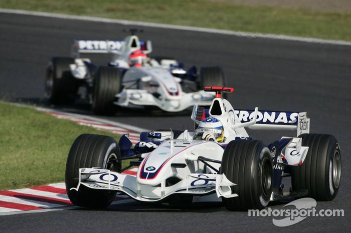 Nick Heidfeld y Robert Doornbos