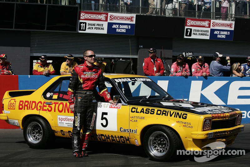 An incredible line-up of Brock cars