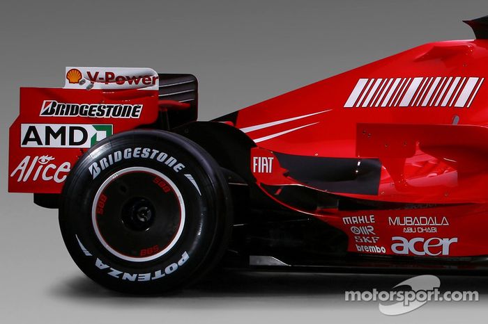 Detalle del Ferrari F2007