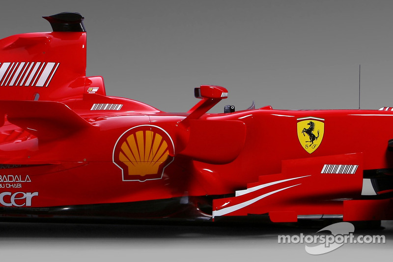 Detalle del nuevo Ferrari F2007