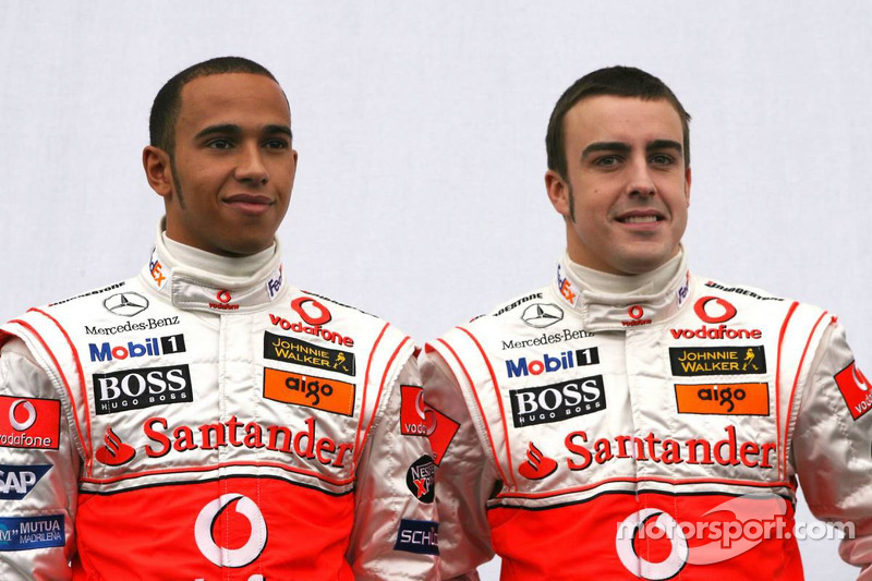 Lewis Hamilton y Fernando Alonso