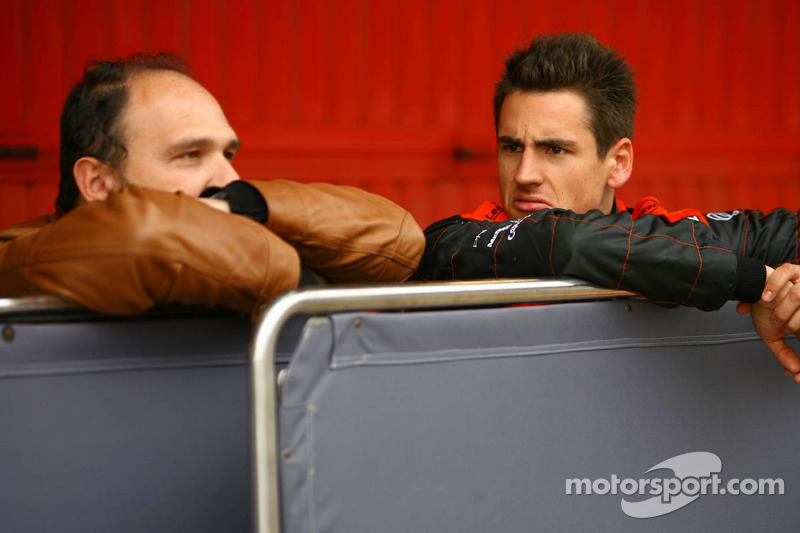 Колін Коллес, керівник команди Spyker F1 Team, та Адріан Сутіль